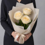 3 кремовые розы фото 2